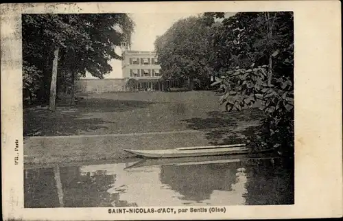 Ak Senlis Oise, Saint Nicolas d’Acy