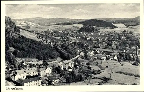 Ak Gerolstein in der Eifel, Totalansicht