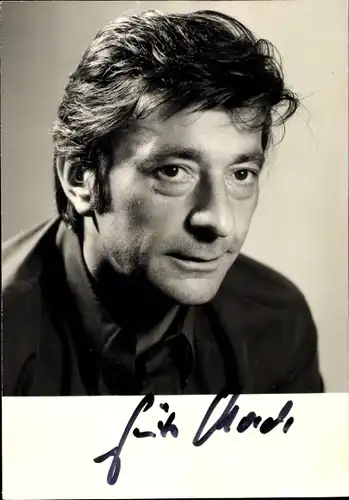Ak Schauspieler Günter Mack, Portrait, Autogramm