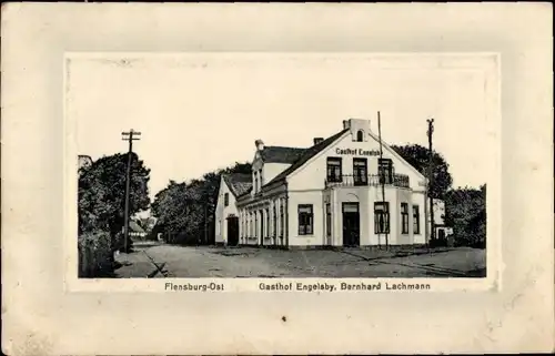 Passepartout Ak Flensburg in Schleswig Holstein, Gasthof Engelsby