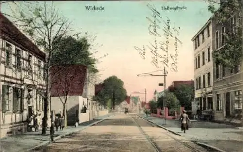 Ak Dortmund Wickede, Hellwegstraße