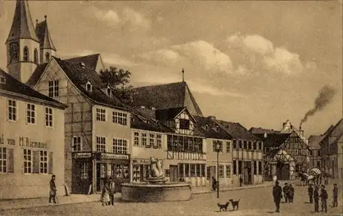 Ak Nordhausen am Harz, Pferdemarkt