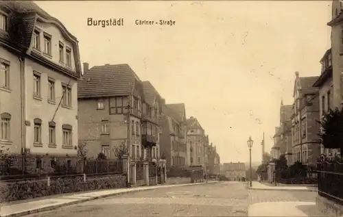 Ak Burgstädt in Sachsen, Gärtner-Straße