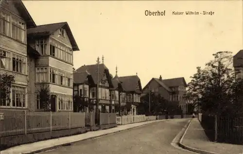 Ak Oberhof im Thüringer Wald, Kaiser Wilhelm-Straße