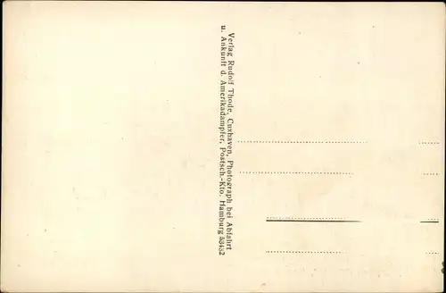 Ak Passagierdampfer Cap Polonio, HSDG