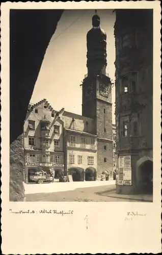 Ak Innsbruck in Tirol, altes Rathaus