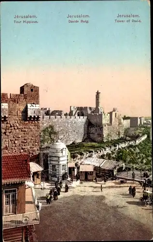 Ak Jerusalem Israel, Davids Burg