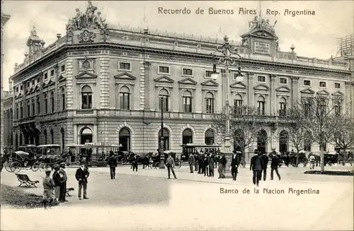 Ak Buenos Aires Argentinien, Banco de la Nacion Argentina