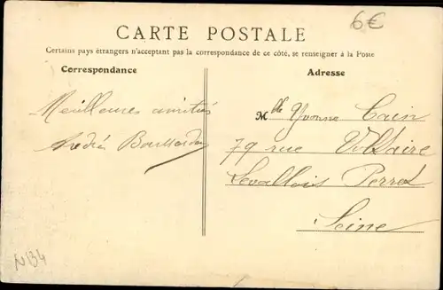 Ak Saintines-Oise, staatliche Streichholzfabrik