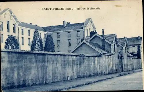 Ak Saint Firmin Oise, Altersheim