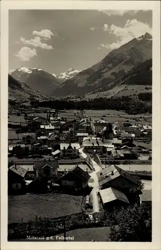 Ak Mittersill in Salzburg, Ort gegen das Felbertal