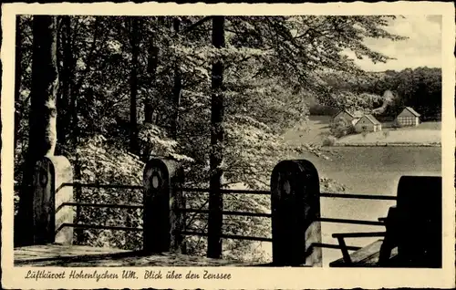 Ak Lychen in der Uckermark, Blick über den Zenssee