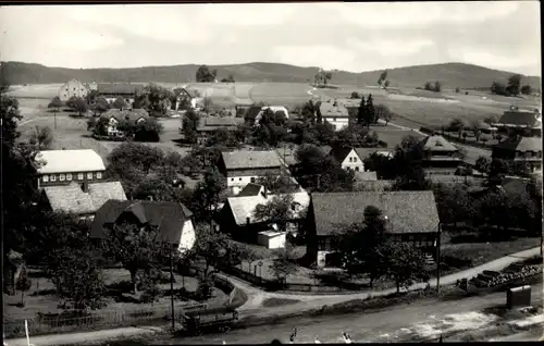 Ak Cunewalde in der Oberlausitz, Oberdorf, Teilansicht