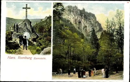 Ak Ilsenburg am Nordharz, Ilsenstein