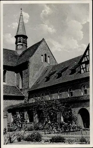 Ak Kloster Lehnin in der Mark, Kreuzgang, Klosterkirche