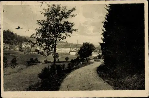 Ak Friedenweiler im Schwarzwald, Stationen der Höllentalbahn, Panorama