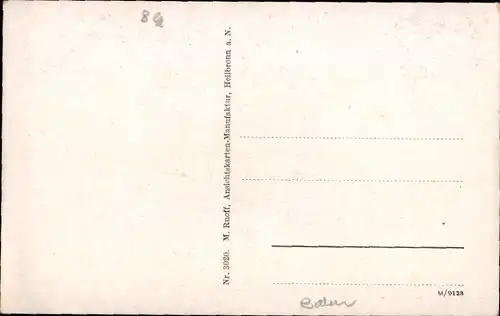 Ak Ittlingen im Kraichgau, Totalansicht, Kriegerdenkmal, Rathaus, Schulhaus