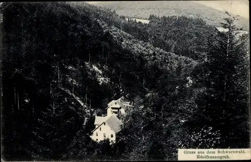 Ak Ottenhöfen im Schwarzwald, Edelfrauengrab