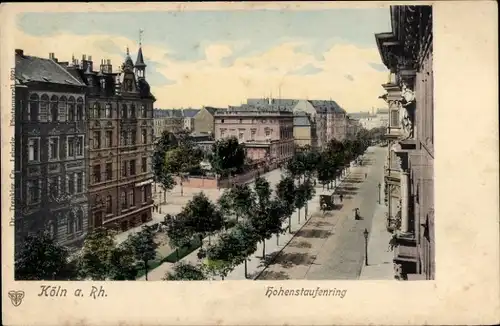Ak Köln am Rhein, Hohenstaufenring