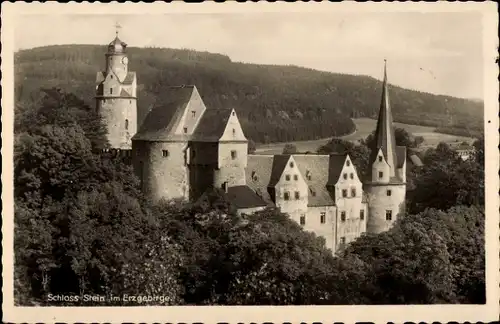 Ak Stein Hartenstein in Sachsen, Schloss Stein