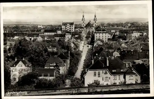 Ak Ludwigsburg in Württemberg, Totalansicht