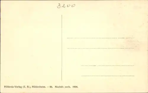 Ak Hildesheim in Niedersachsen, Huckauf Denkmal, Huckup