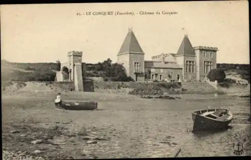 Ak Le Conquet Finistère, Chateau du Cosqulez