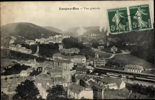 Ak Longwy Bas Lothringen Meurthe et Moselle, Vue générale