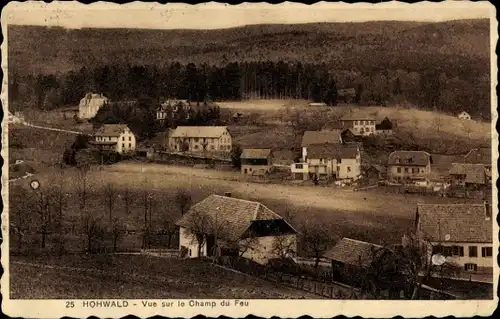 Ak Le Hohwald Elsass Bas Rhin, Champ du Feu