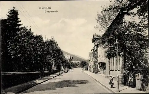 Ak Ilmenau in Thüringen, Goethestraße