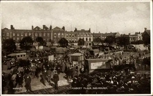 Ak Salisbury South West England, Market Place