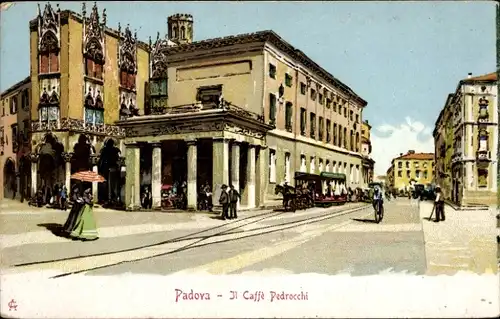 Künstler Litho Padova Padua Veneto, Il Caffe Pedrocchi