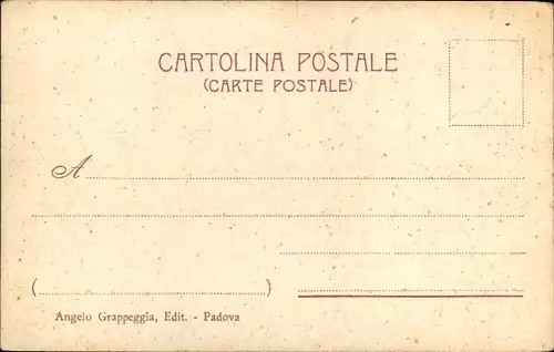 Künstler Litho Padova Padua Veneto, Il Caffe Pedrocchi