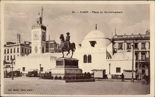 Ak Algier Alger Algerien, Place du Gouvernement