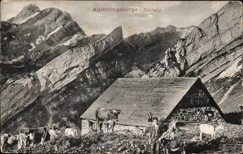 Ak Alpsteingebirge Schweiz, Altenalp