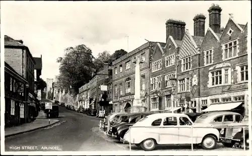 Ak Arundel West Sussex England, High Street