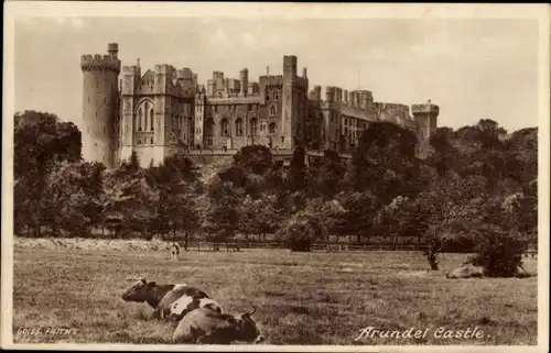 Ak Arundel West Sussex England, Arundel Castle