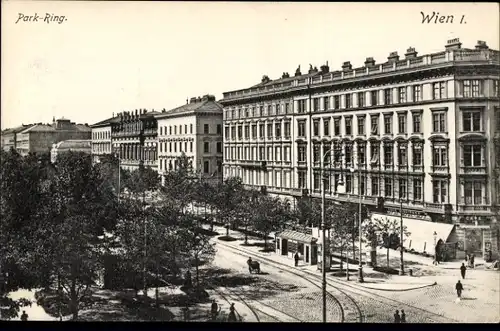 Ak Wien 1 Innere Altstadt, Park Ring