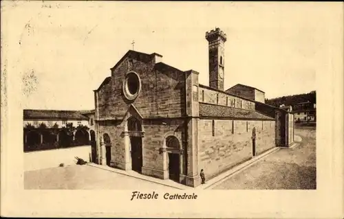 Ak Fiesole Toscana, Cattedrale