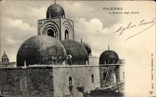 Ak Palermo Sizilien Sicilia Italien, S. Giovanni degli eremiti