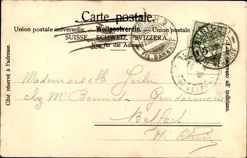 Ak Zürich Stadt Schweiz, Abendstimmung am Zürichhorn