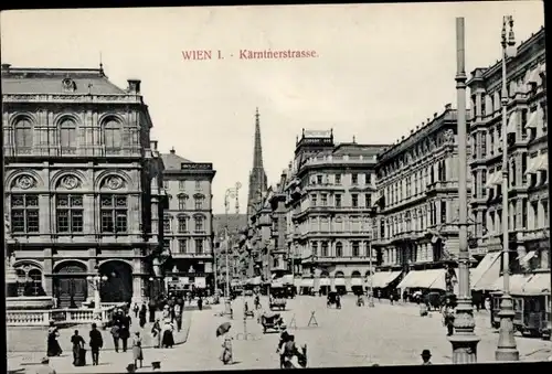 Ak Wien I. Innere Stadt, Kärtnerstraße