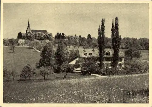 Ak Bettingen Kanton Basel Stadt, Berg Sankt Chrischona, Diakonissen-Mutterhaus