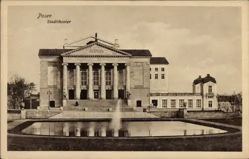 Ak Poznań Posen, Stadttheater