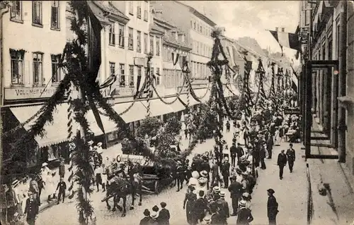 Studentika Ak Göttingen in Niedersachsen, Margeritentag 1911, Burschenschaft Brunsviga