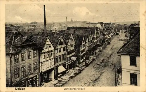 Ak Uelzen in Niedersachsen, Lüneburgerstraße
