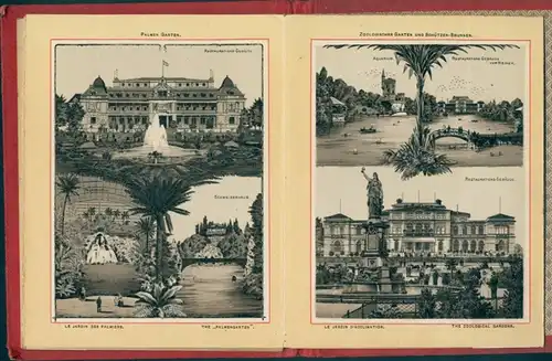 32 Judaika Lithos Album Frankfurt am Main, alte und neue Synagoge, Rothschilds Stammhaus