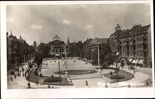 Foto Ak Poznań Posen, Wilhelmsplatz