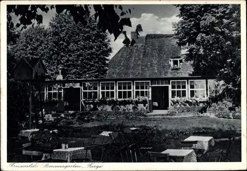 Ak Farge Blumenthal Hansestadt Bremen, Freiwalds Sommergarten