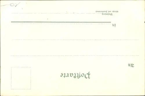 Litho Der Boerenkrieg, Der erste Erfolg, Spielzeugeisenbahn, Karikatur